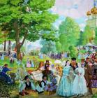 Прикрепленное изображение: Boris-mikhaylovich-kustodiev-trinity-day.Jpg