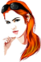 Прикрепленное изображение: Rage Smile - Fire Hair Girl.png